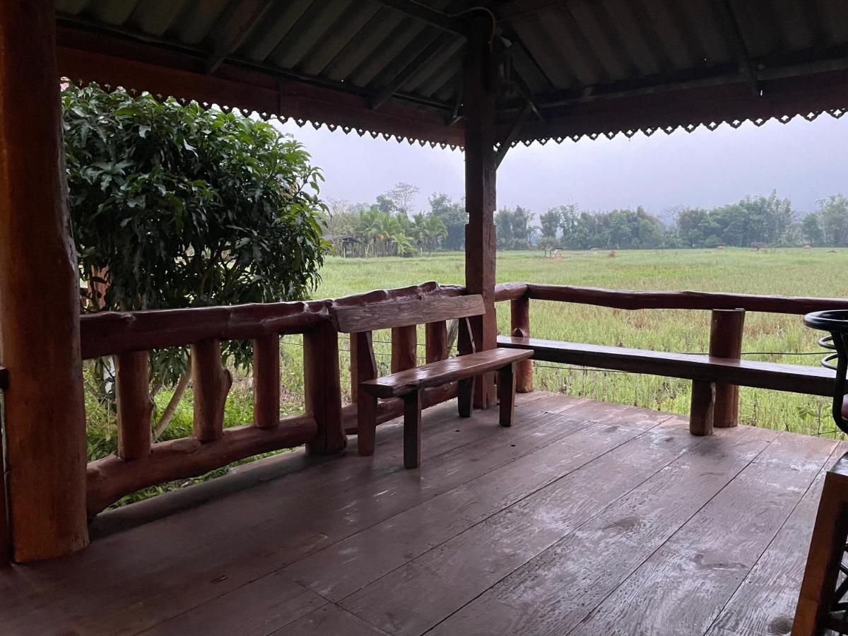 บ้านสวนวิวทุ่ง Ban Mae Sap Nua Bagian luar foto