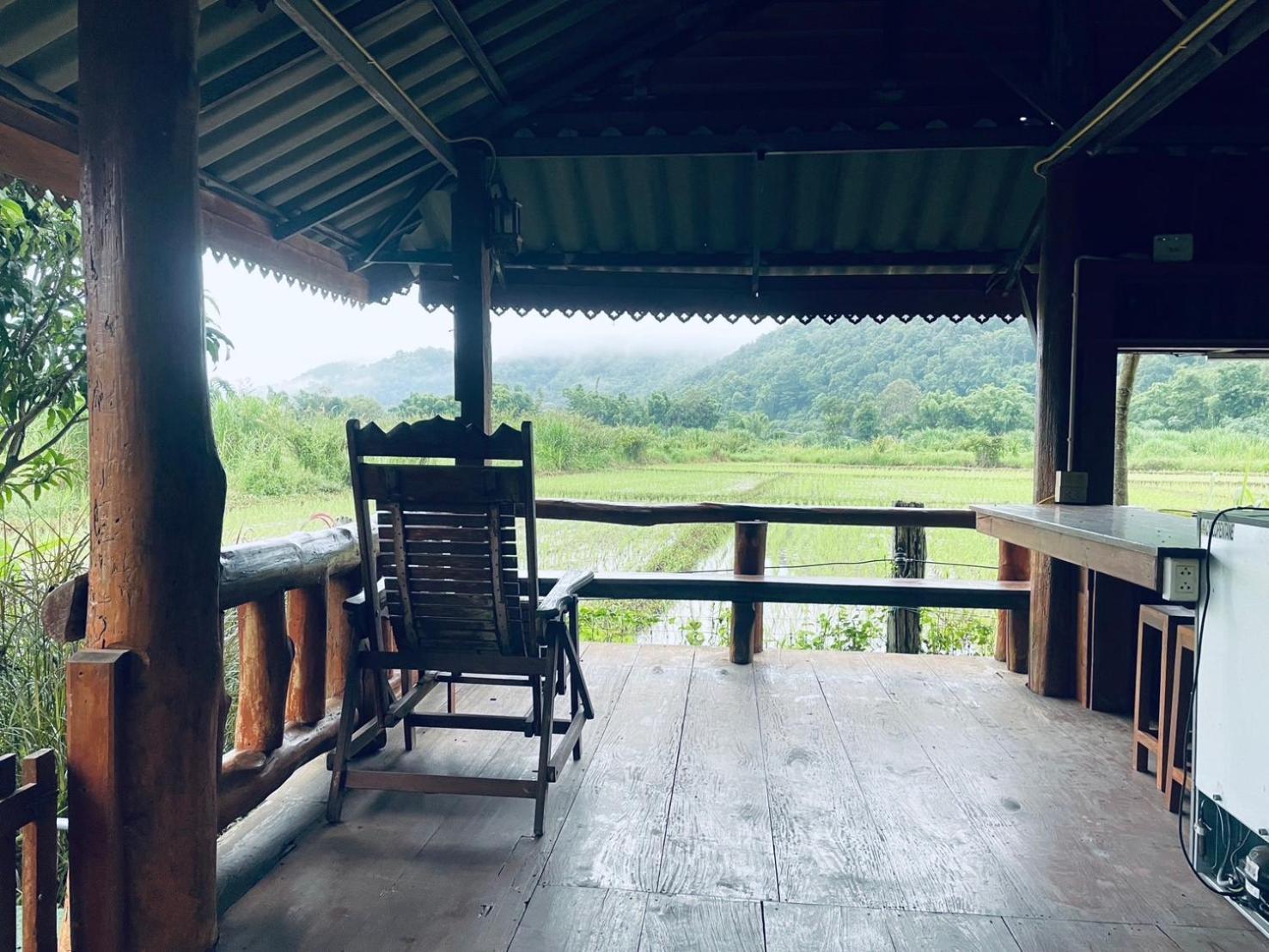 บ้านสวนวิวทุ่ง Ban Mae Sap Nua Bagian luar foto