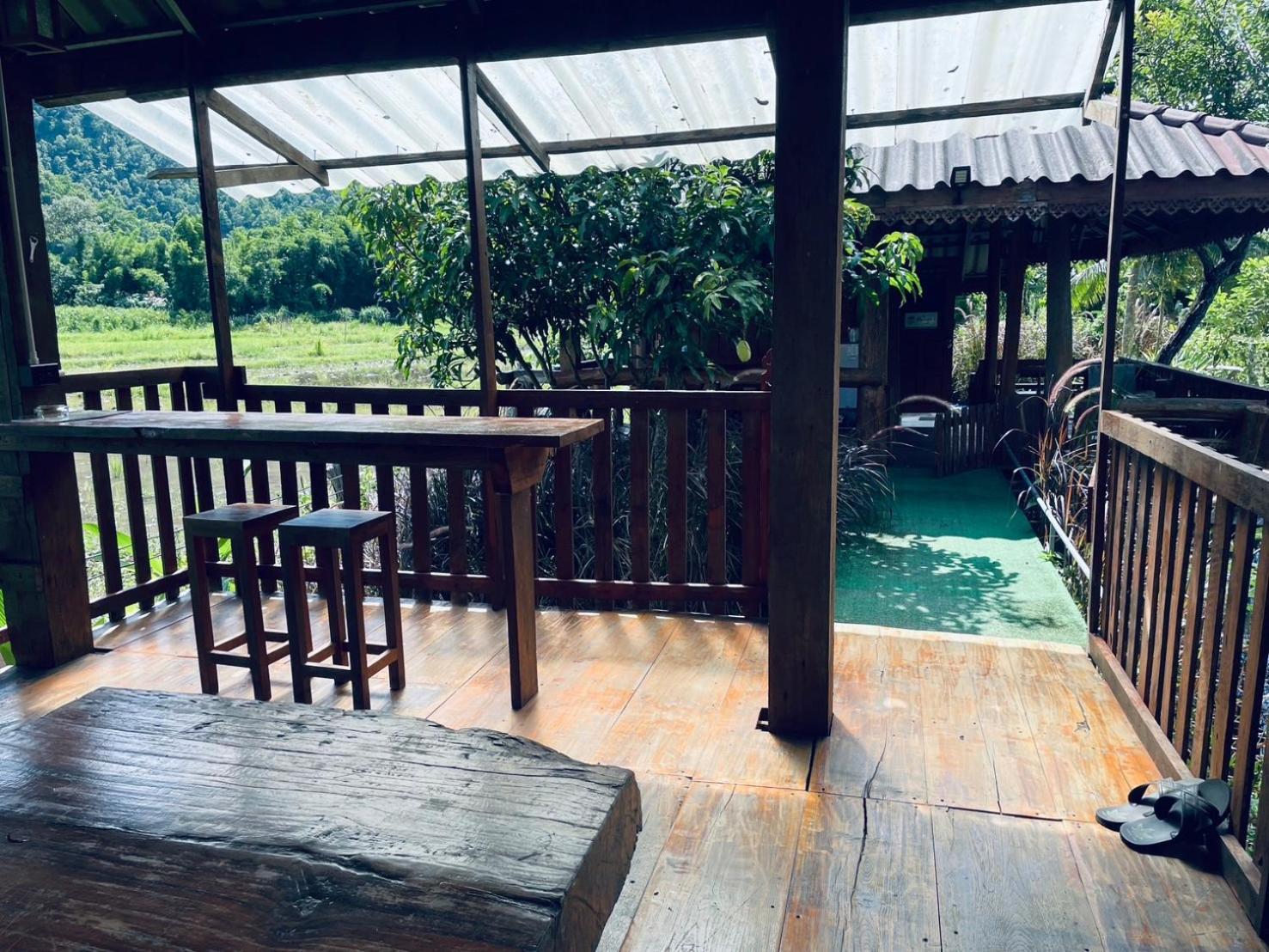 บ้านสวนวิวทุ่ง Ban Mae Sap Nua Bagian luar foto