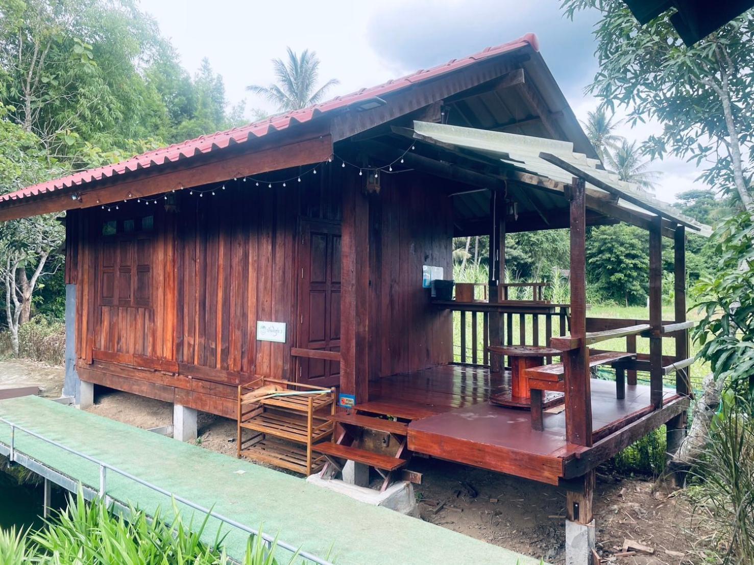 บ้านสวนวิวทุ่ง Ban Mae Sap Nua Bagian luar foto