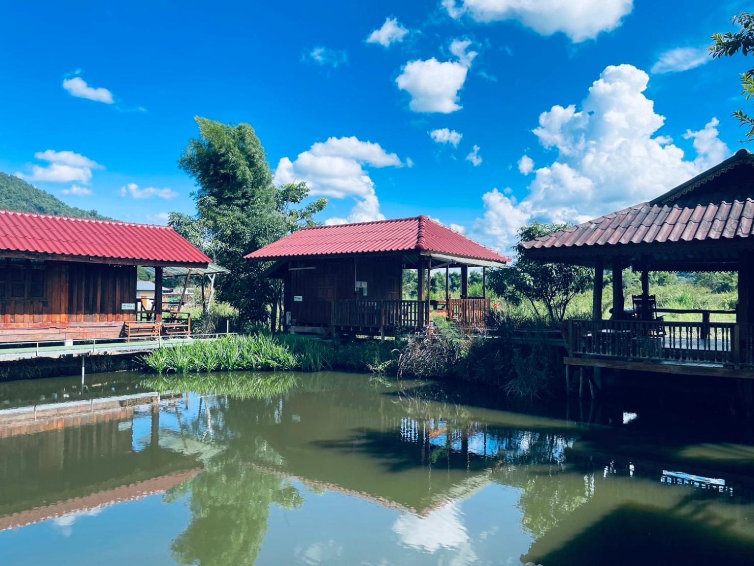 บ้านสวนวิวทุ่ง Ban Mae Sap Nua Bagian luar foto